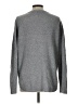 Pink Clover 100% Polyester Metallic Silver Pullover Sweater Size L - photo 2