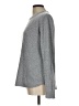 Pink Clover 100% Polyester Metallic Silver Pullover Sweater Size L - photo 5
