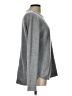 Pink Clover 100% Polyester Metallic Silver Pullover Sweater Size L - photo 4