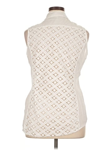 CAbi Sleeveless Button-Down Shirt (view 2)