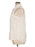 CAbi Ivory Sleeveless Button-Down Shirt Size XL - photo 5