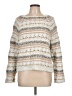 Lou & Grey Tweed White Pullover Sweater Size L - photo 1