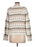 Lou & Grey Tweed White Pullover Sweater Size L - photo 2