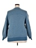 Summersalt Polka Dots Blue Wool Pullover Sweater Size XXL - photo 2