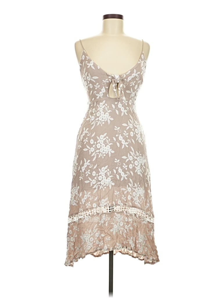 Pre-owned Astr Cocktail Dress In Brown