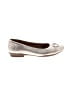 Unstructured by Clarks Metallic Silver Gold Flats Size 9 1/2 - photo 1
