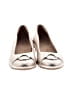 Unstructured by Clarks Metallic Silver Gold Flats Size 9 1/2 - photo 2