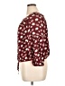 Blush 100% Rayon Burgundy 3/4 Sleeve Blouse Size 1X - photo 5