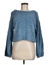 Zaful 100% Polyester Blue Pullover Sweater Size M - photo 1