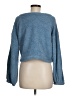 Zaful 100% Polyester Blue Pullover Sweater Size M - photo 2