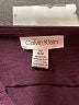 Calvin Klein 100% Polyester Purple Long Sleeve Blouse Size M - photo 7