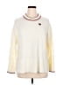 A New Day Hearts Ivory Pullover Sweater Size XL - photo 1