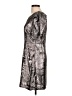Available Metallic Silver Cocktail Dress Size L - photo 5
