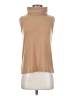 Ann Taylor LOFT Tan Sleeveless T-Shirt Size S - photo 1