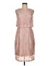 Taylor 100% Polyester Pink Cocktail Dress Size 6 - photo 1