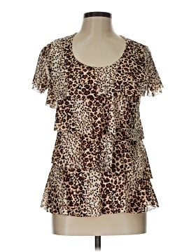 Cdw Creative Design Works Short Sleeve Blouse