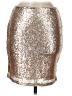 Lulus 100% Polyester Metallic Silver Formal Skirt Size M - photo 1