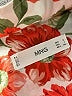 MNG Floral Orange Short Sleeve Blouse Size 4 - photo 7