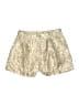 Shein 100% Polyester Camo Gold Shorts Size L - photo 1