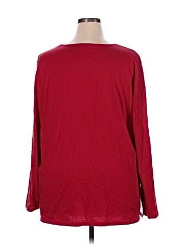Just My Size Long Sleeve Blouse (view 2)