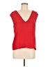 MNG Suit 100% Polyester Red Sleeveless Blouse Size M - photo 1