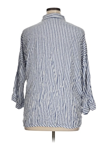 Spense 3/4 Sleeve Button-Down Shirt (view 2)