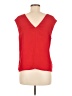 MNG Suit 100% Polyester Red Sleeveless Blouse Size M - photo 2