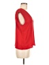 MNG Suit 100% Polyester Red Sleeveless Blouse Size M - photo 4