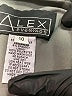 Alex Evenings Metallic Gray Cocktail Dress Size 10 - photo 7