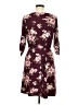 Everly Floral Burgundy Casual Dress Size M - photo 2