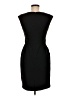 Chequer Solid Black Cocktail Dress Size 6 - photo 2