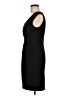 Chequer Solid Black Cocktail Dress Size 6 - photo 5