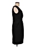 Chequer Solid Black Cocktail Dress Size 6 - photo 4
