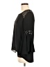By & By 100% Polyester Black 3/4 Sleeve Blouse Size M - photo 5