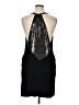 Fave 100% Polyester Black Cocktail Dress Size XL (estimated) - photo 2