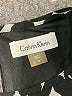 Calvin Klein 100% Polyester Stars Black Casual Dress Size 8 - photo 7