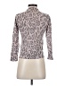 J.Crew Animal Print Gray Turtleneck Sweater Size XS (estimated) - photo 2