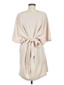 Shein Solid Tan Casual Dress Size M - photo 2