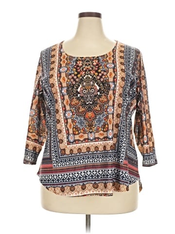 Liberty Love 3/4 Sleeve Blouse (view 1)