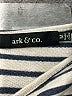 Ark & Co. Silver 3/4 Sleeve T-Shirt Size M - photo 7