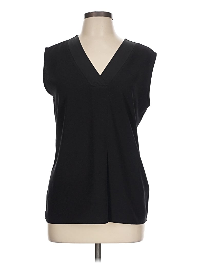 Pre-owned Boss By Hugo Boss Sleeveless Blouse In Black