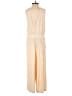 MPG Solid Tan Ivory Jumpsuit Size S - photo 2