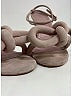 Zimmermann Gray Pink Suede Oro Sculptural Bow Sandals Size EU 39 - photo 4