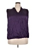 SOFIA Purple Sleeveless Blouse Size 2X (estimated) - photo 1