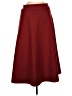 IDEALSANXUN Solid Burgundy Red Formal Skirt Size 8 (estimated) - photo 1