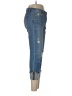 Garnet Hill 100% Linen Blue Black Jeans Size 4 - photo 4