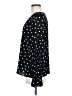 Sanctuary 100% Rayon Polka Dots Black Long Sleeve Blouse Size M - photo 5