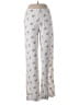 Assorted Brands Hearts Silver Casual Pants Size S - photo 1