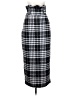 Shein Plaid Black Formal Skirt Size 2 - photo 1