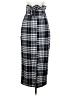 Shein Plaid Black Formal Skirt Size 2 - photo 2